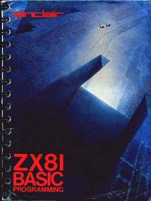ZX81 Manual Front Cover